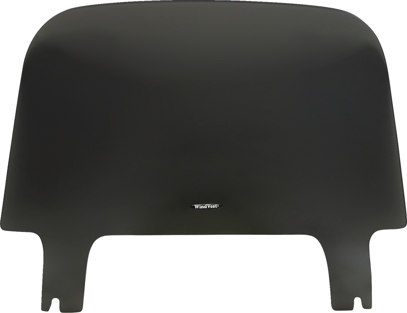 Wind Vest Windshield - 8" - Dark Smoke - FLSB