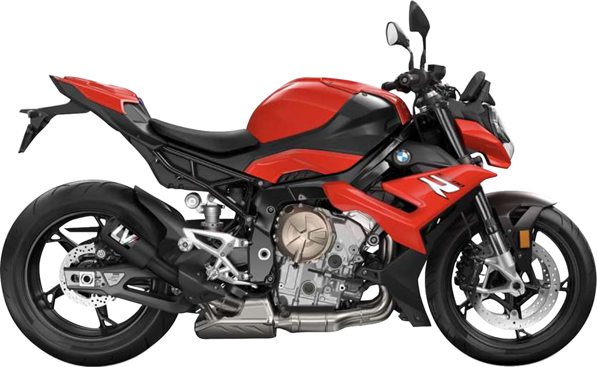 LeoVince LV-10 Slip-On Muffler - Black Stainless Steel - S1000R