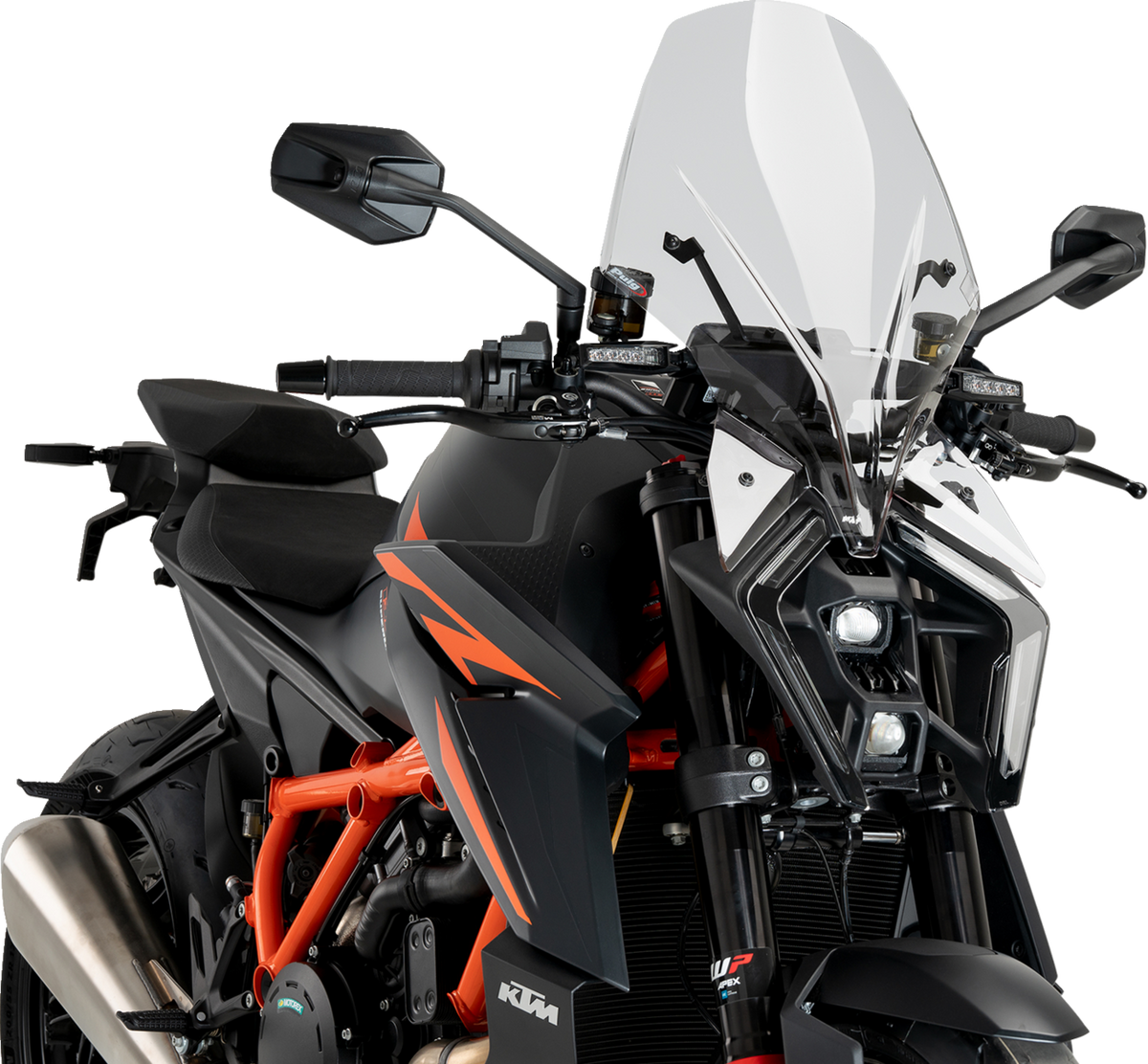 PUIG HI-Tech Parts New Generation Windscreen - Clear - 1390 Super Duke