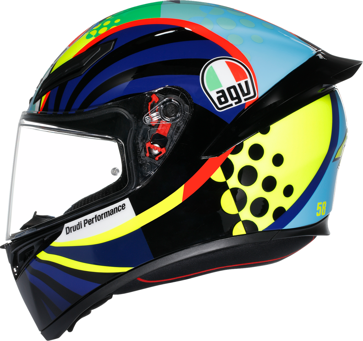 AGV K1 S Helmet - Rossi Winter Test 2020 - Small