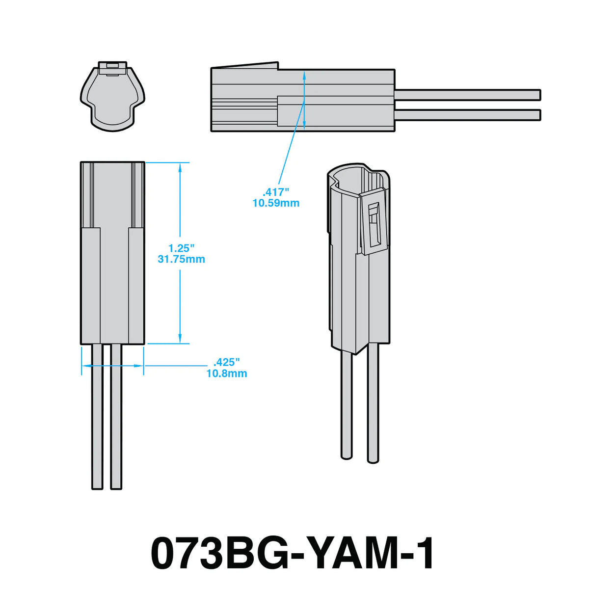 Yoshimura Plug-N-Play Turn Signal Adapters For YAMAHA (STYLE 1)