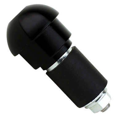 Driven Racing Mirror Adapter - D-Axis/Handlebar End - Black