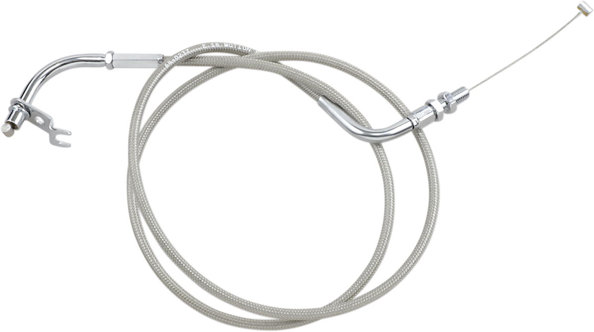 Motion Pro Armor Coat Stainless Steel Throttle/Idle Cable For Cruisers - Pull - Boulevard 800
