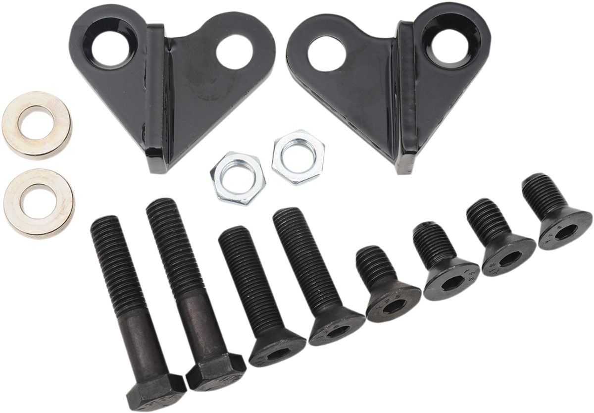Burly Brand Lowering Kit - Rear - Lowers 1" - Black - '97-'01 FLHT