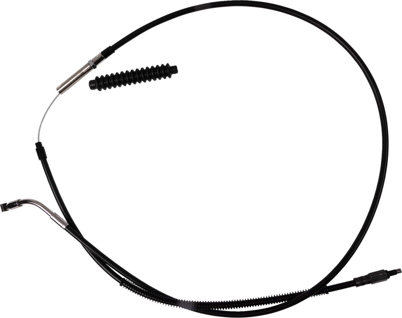 Barnett High-Efficiency Black Vinyl Clutch Cable - +8 Size
