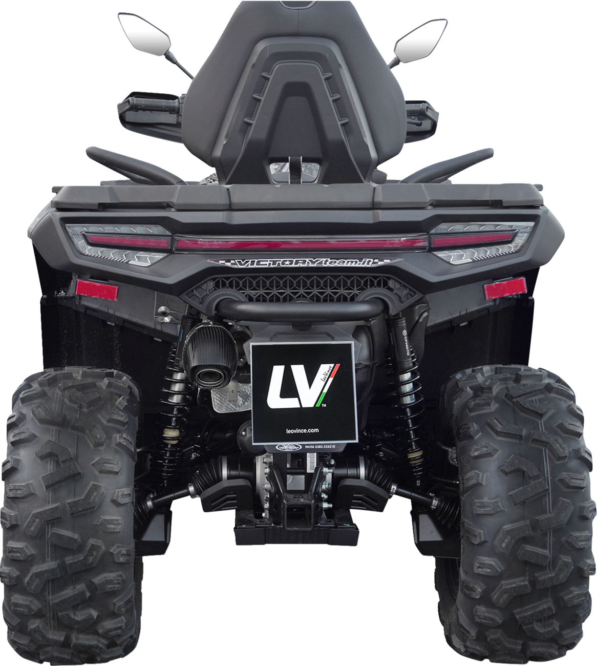 LeoVince LV One Evo Slip-On Muffler - Stainless Steel - C-Force 1000