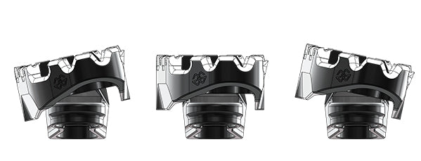 Gilles Tooling Tech-X Enduro Foot Peg Set, Rider, Black