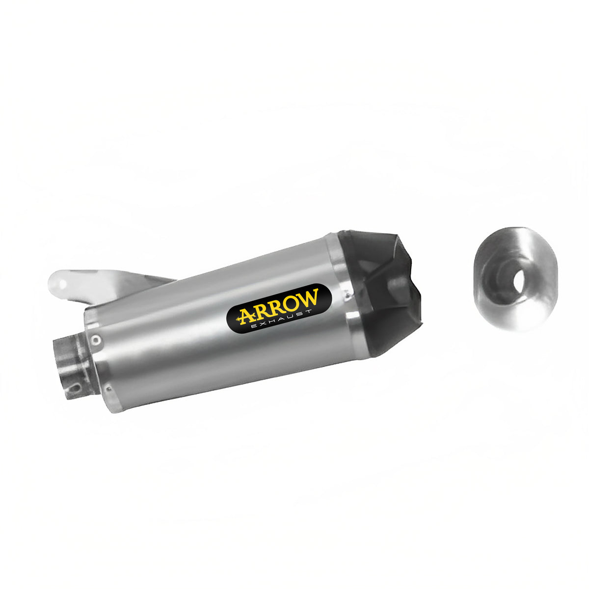 Arrow 71750PK Works Titanium Approved Slip On With Carbon End Cap For Stock Headers