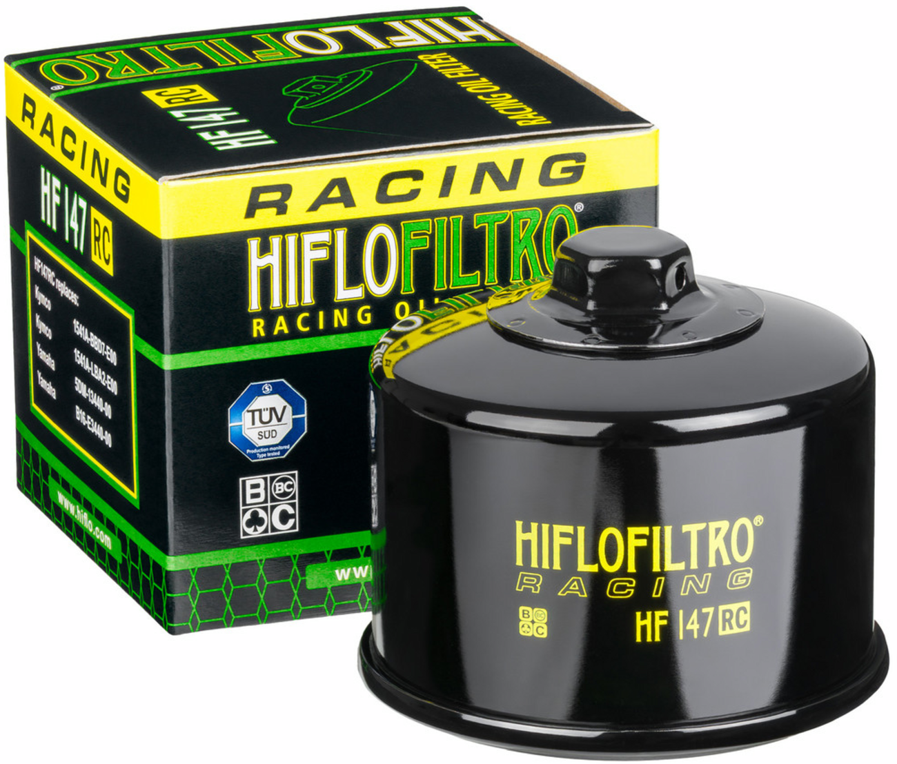 Hiflofiltro Racing Oil Filter - Black