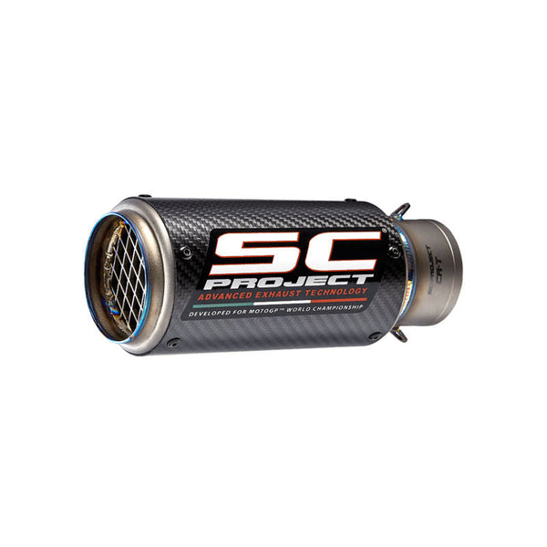 SC Project CR-T Carbon Fiber Titanium Half Exhaust for Yamaha R1