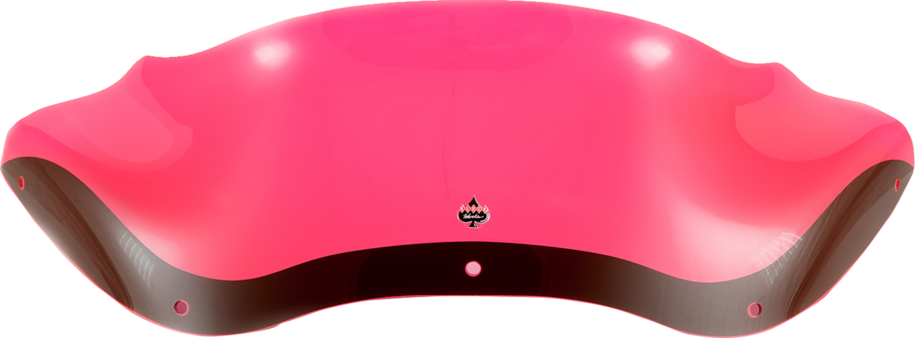 Klock Werks Ice Flare® Windshield - 8" - Pink Ice - '98-'13 FLTR