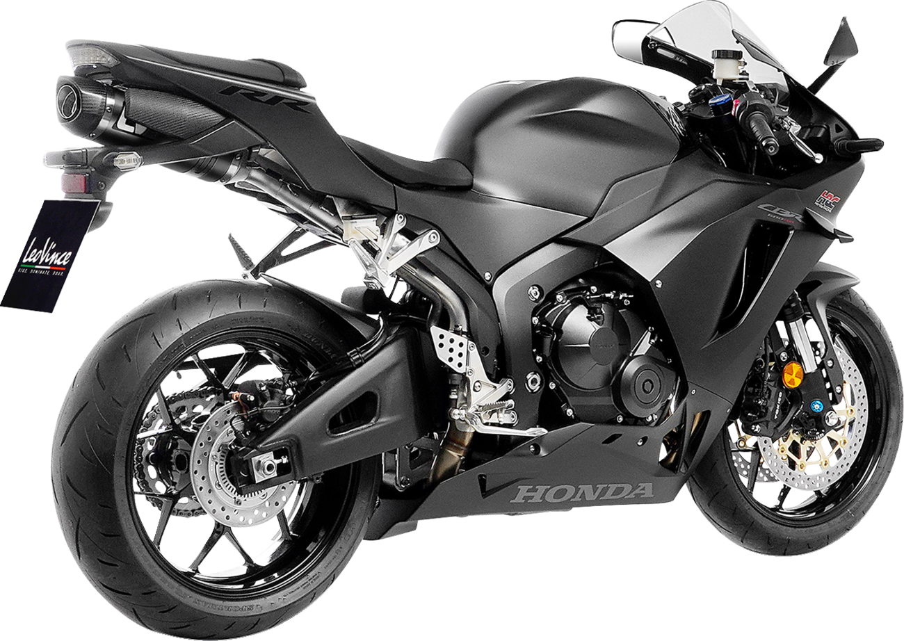 LeoVince LV One EVO Slip-On Muffler - Black - Honda CBR600RR