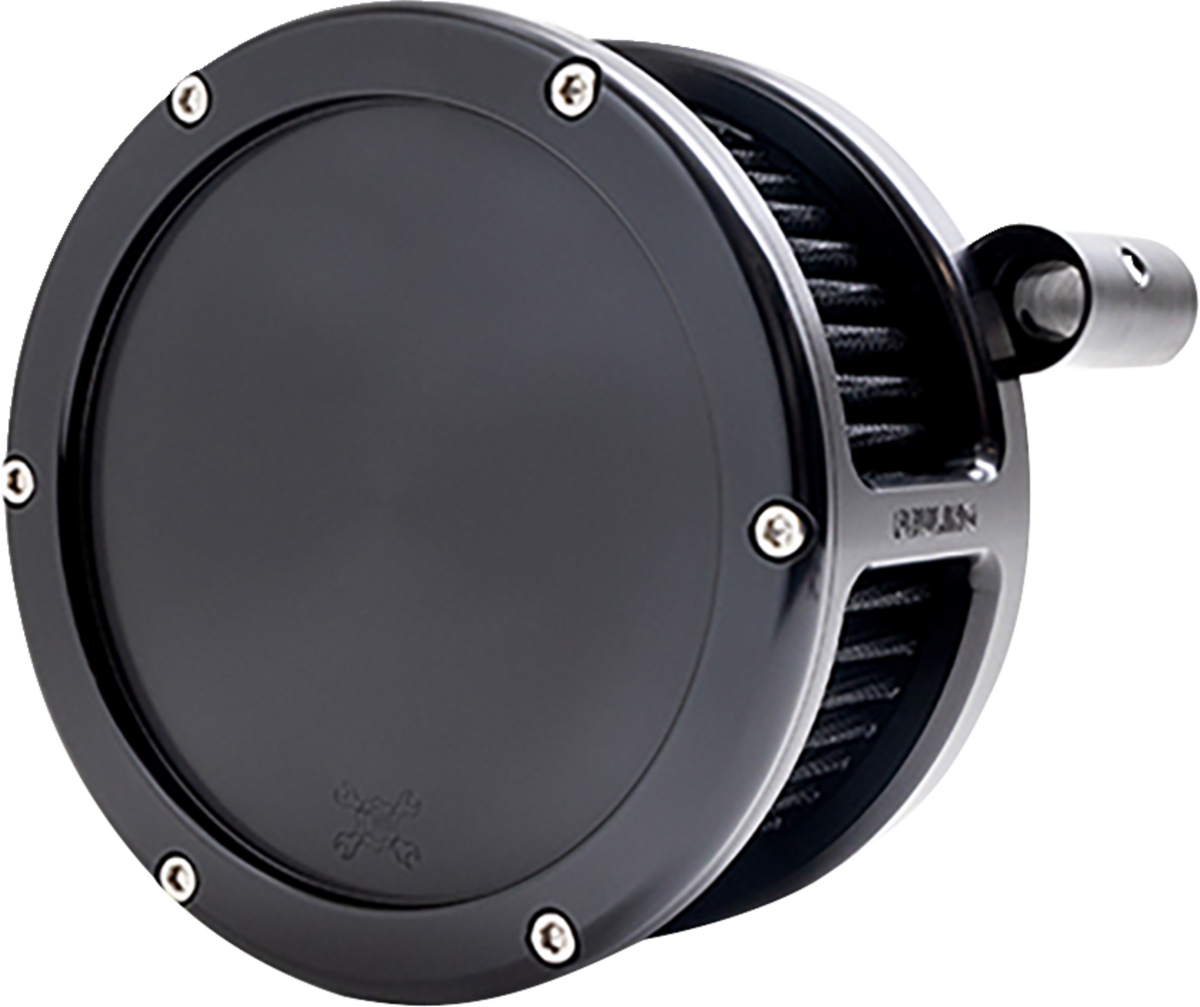 Feuling Parts BA Air Cleaner Kit - Black With Black Filter - Twin Cam