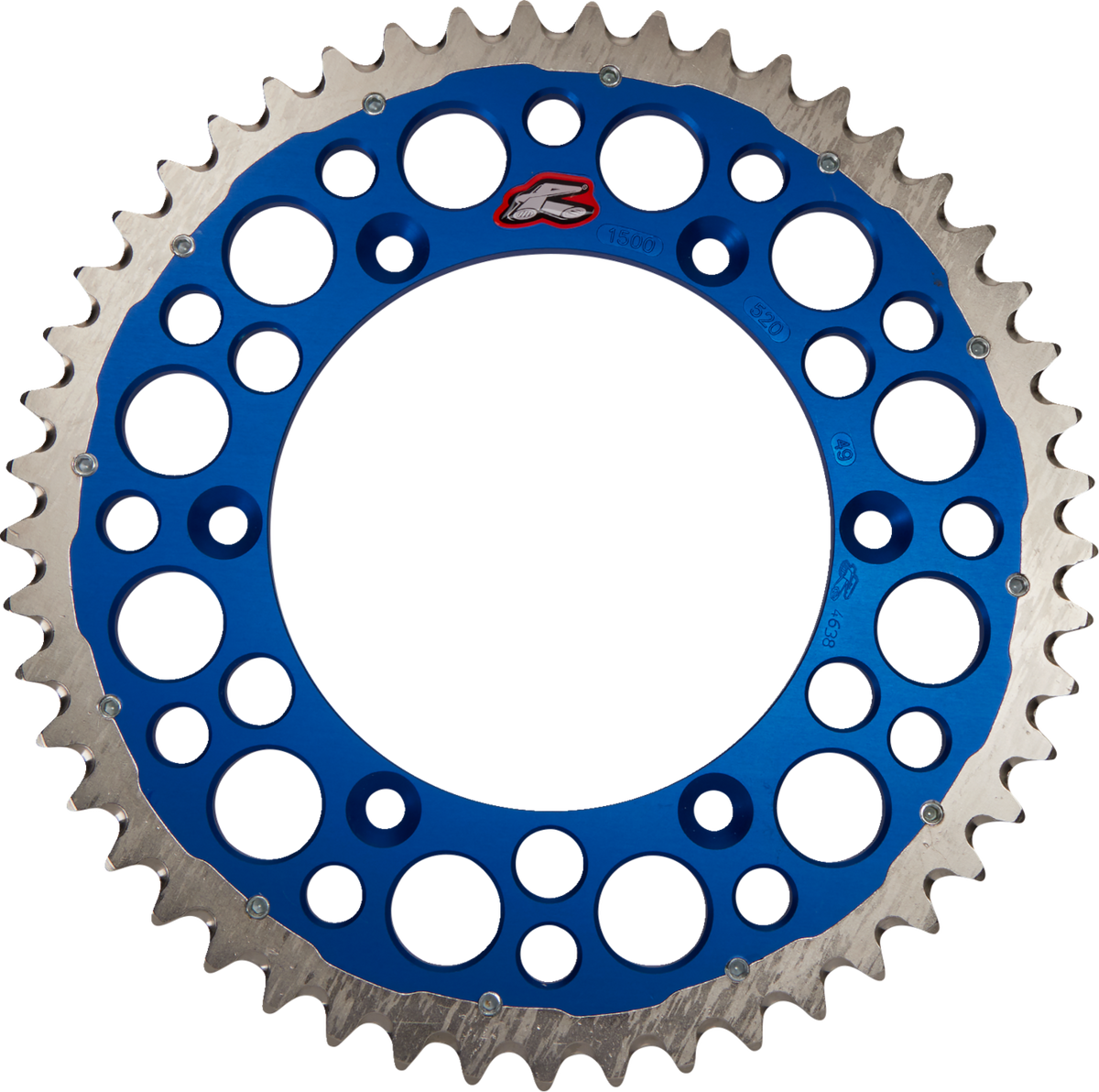 Renthal Twinring™ Rear Sprocket - 49 Tooth - Blue - Yamaha