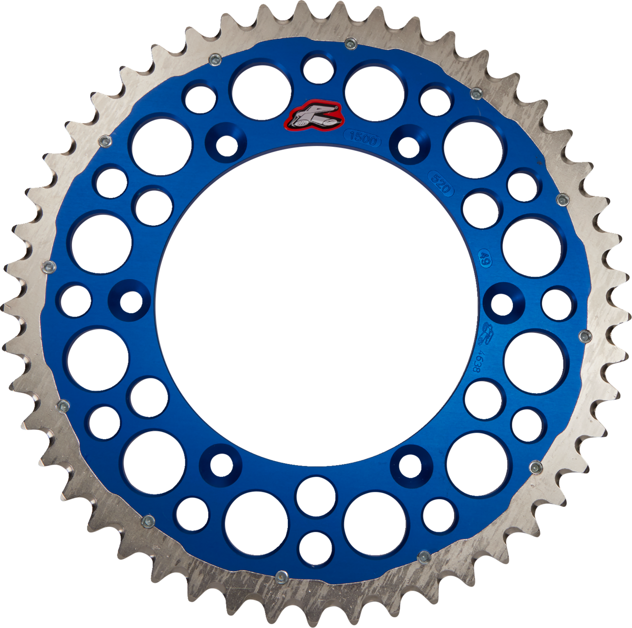 Renthal Twinring™ Rear Sprocket - 49 Tooth - Blue - Honda/Yamaha