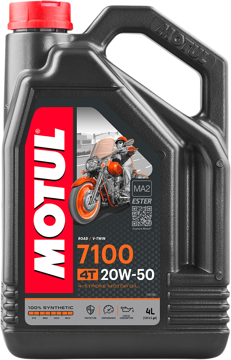 Motul 7100 4T Synthetic Oil - 20w-50 - 4L