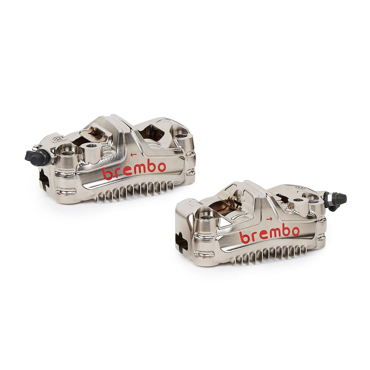 Brembo Racing GP4-MS Monoblock CNC Nickel Plated Calipers - 100mm