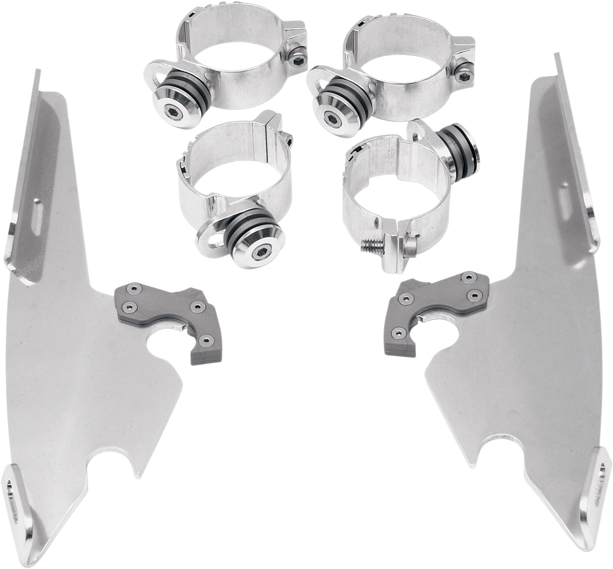 Memphis Shades Fats/Slim Trigger Lock Mounting Kit - Dyna