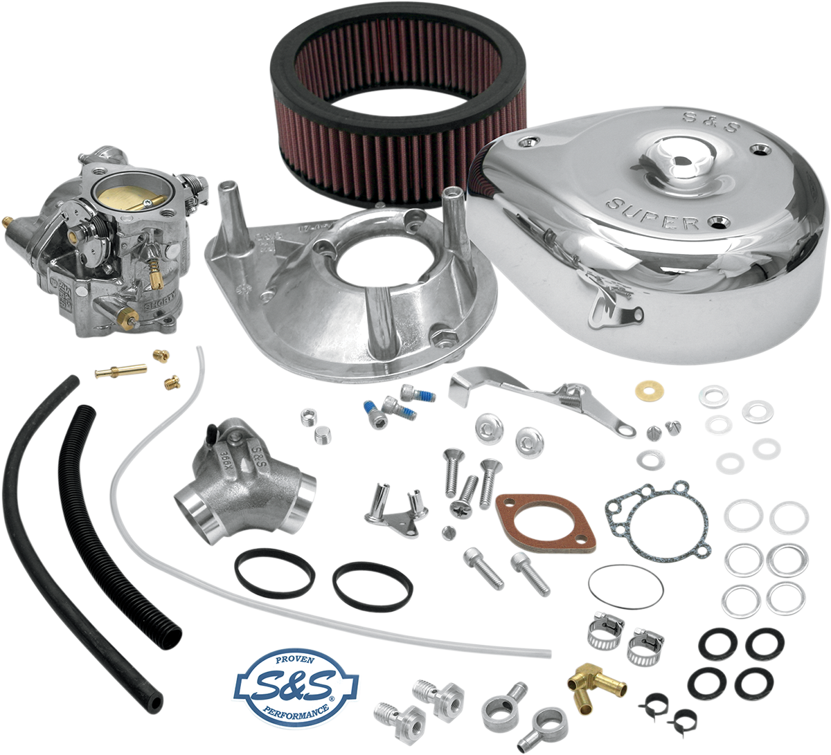 S&amp;S Cycle Super E Carburetor With Manifold Kit - Sportster