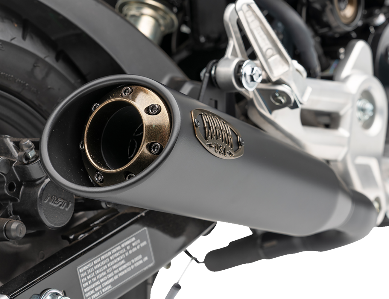 Cobra Bronze Tip Slip-On Muffler - Grom