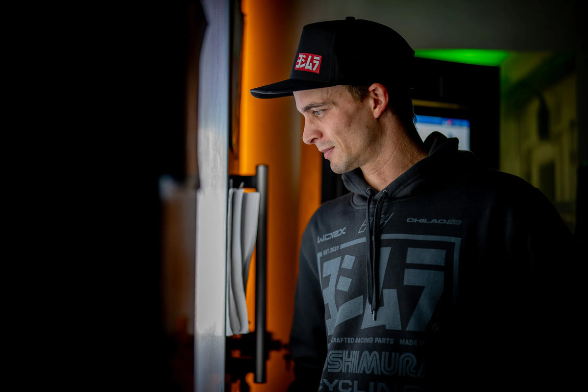 Yoshimura Race Team Pull Over Hoodie Coal