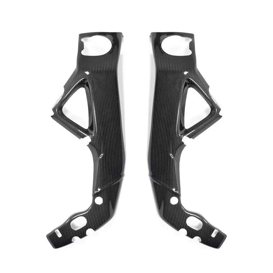 Ilmberger Carbon Fiber Frame Cover Set For Aprilia Tuono V4 1100 Factory - Gloss