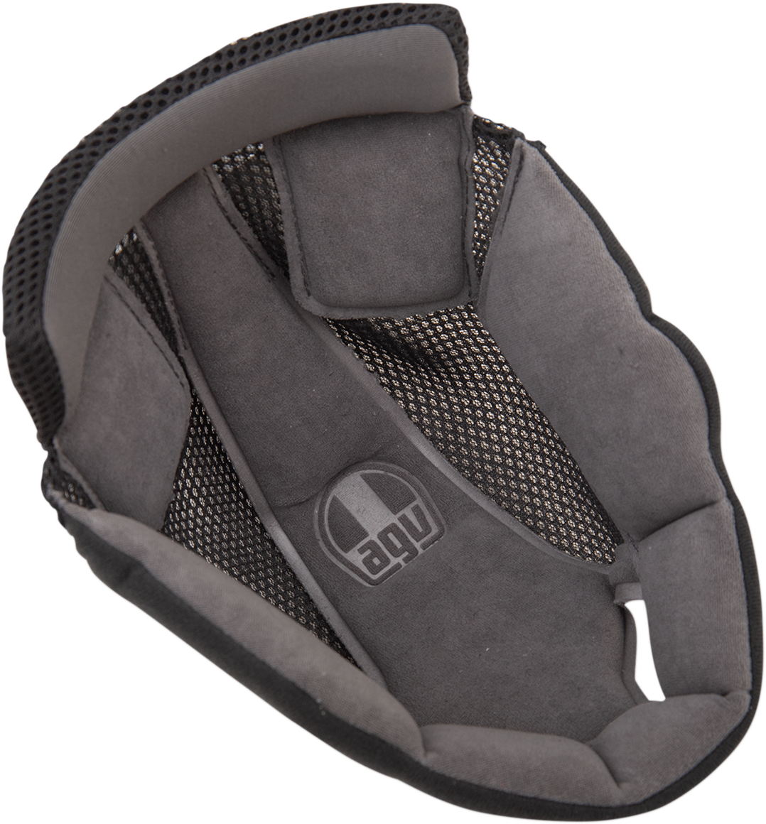 agv helmet liner replacement Crown Pad for AGV Corsa R Helmets - Black/Red/Gray ensuring optimal cushioning and support during use AGV K6/K6 S Liner -