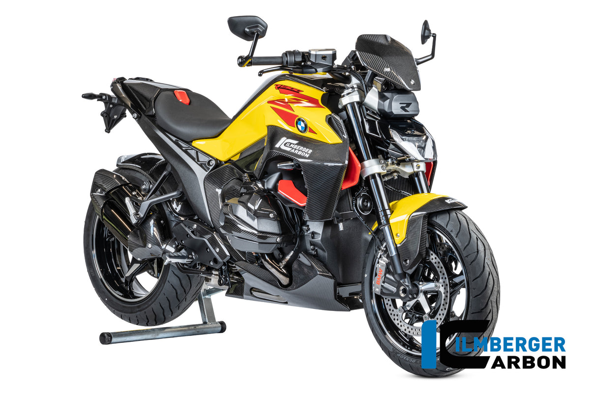 Ilmberger Carbon Passenger Seat Cover BMW R 1300 R - Gloss / Twill