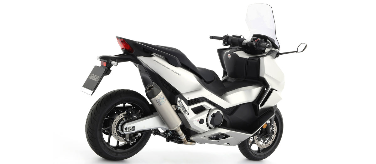 73518PK Race-Tech Titanium Slip On With Carbon End Cap