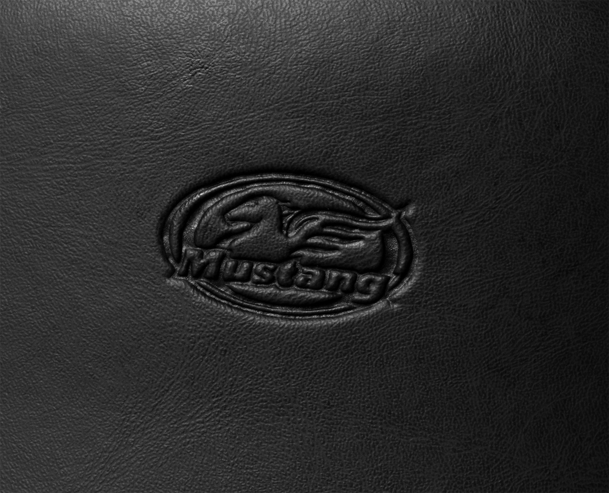 Mustang Solo Seat - No Studs - FLH/FLT '97-'07