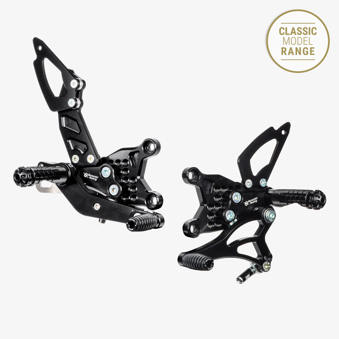 Bonamici Racing Adjustable Rearsets - Aprilia RSV4 - Tuono V4