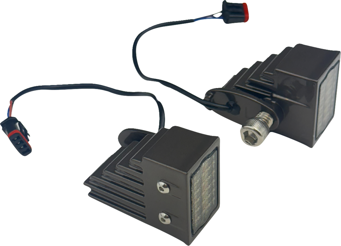Custom Dynamics LED Turn Signals - Front - Dark Bronze