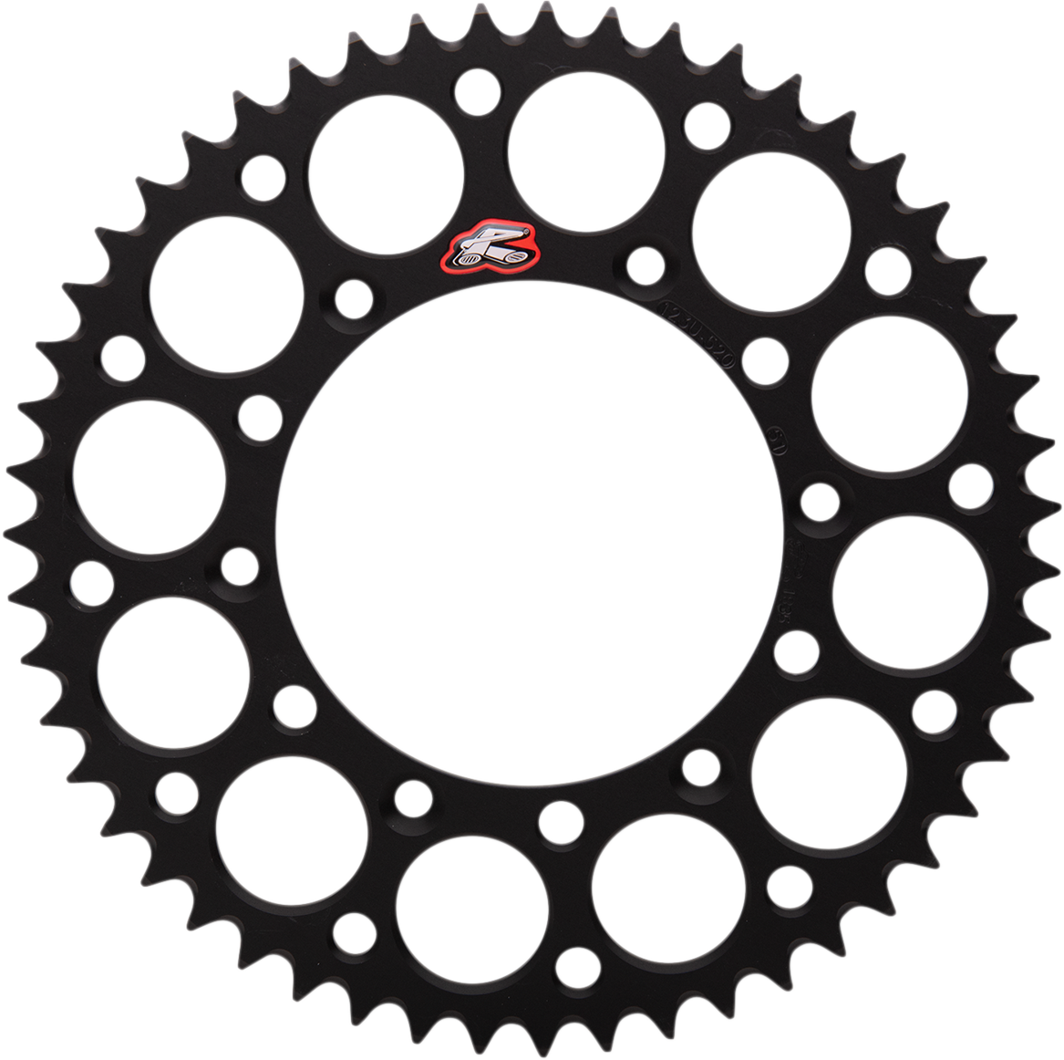 Renthal Rear Sprocket - Aluminum - 51 Tooth - Black - Suzuki