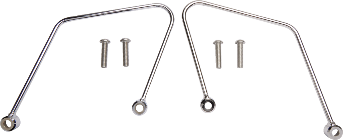 Cobra Saddlebag Supports - Chrome - Honda VT750C2 '07-'19