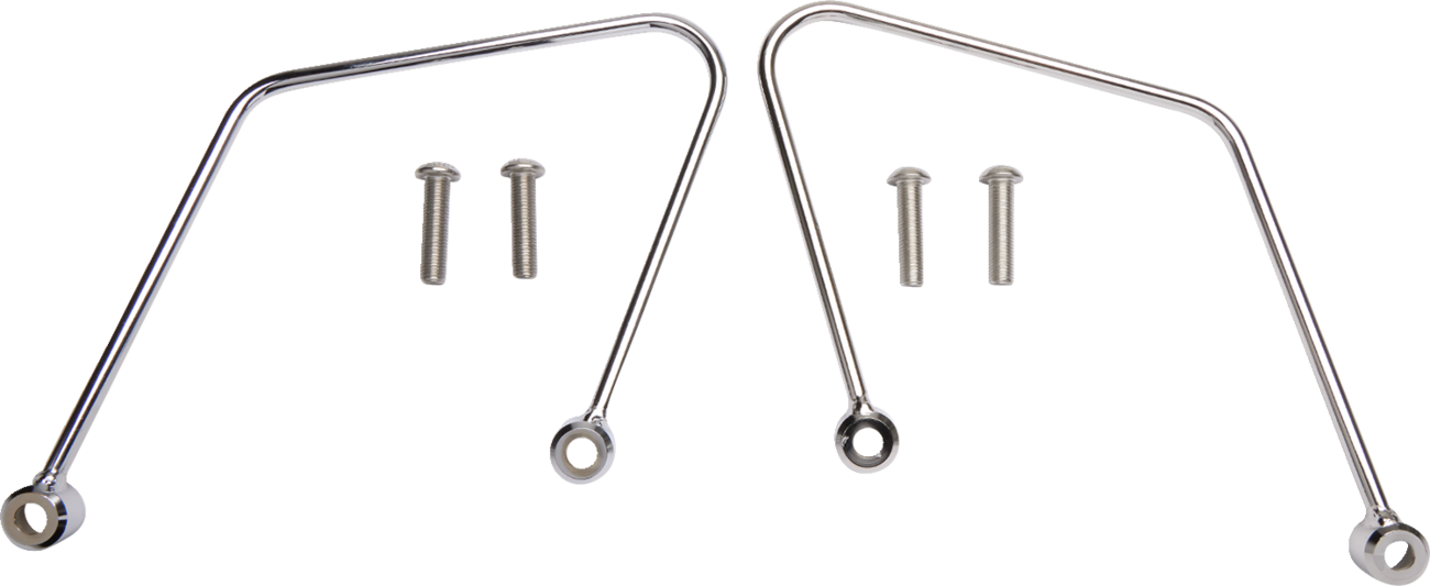 Cobra Saddlebag Supports - Chrome - Honda VT750C2 '07-'19
