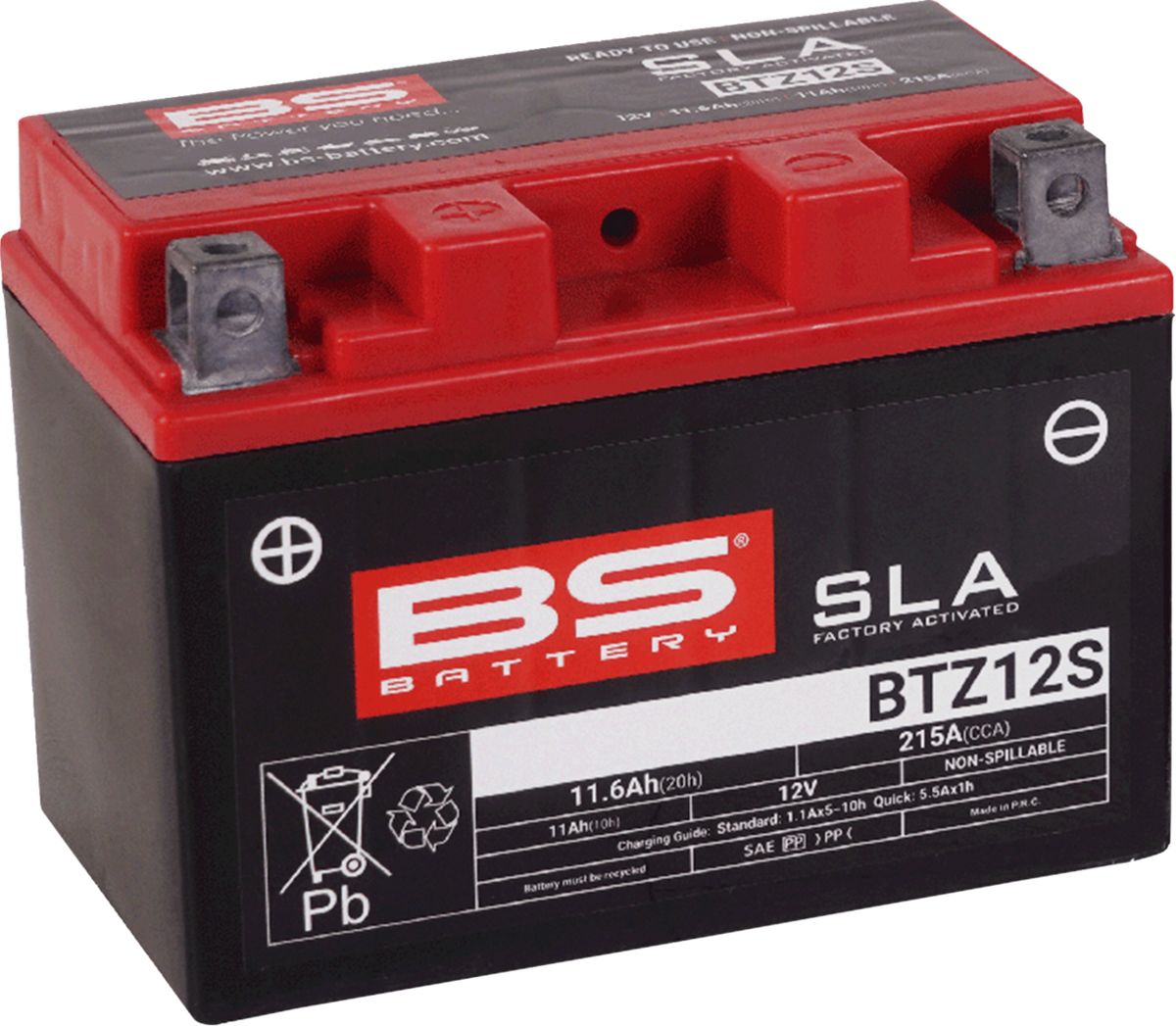 BS Battery Battery - BTZ12S (YTZ)