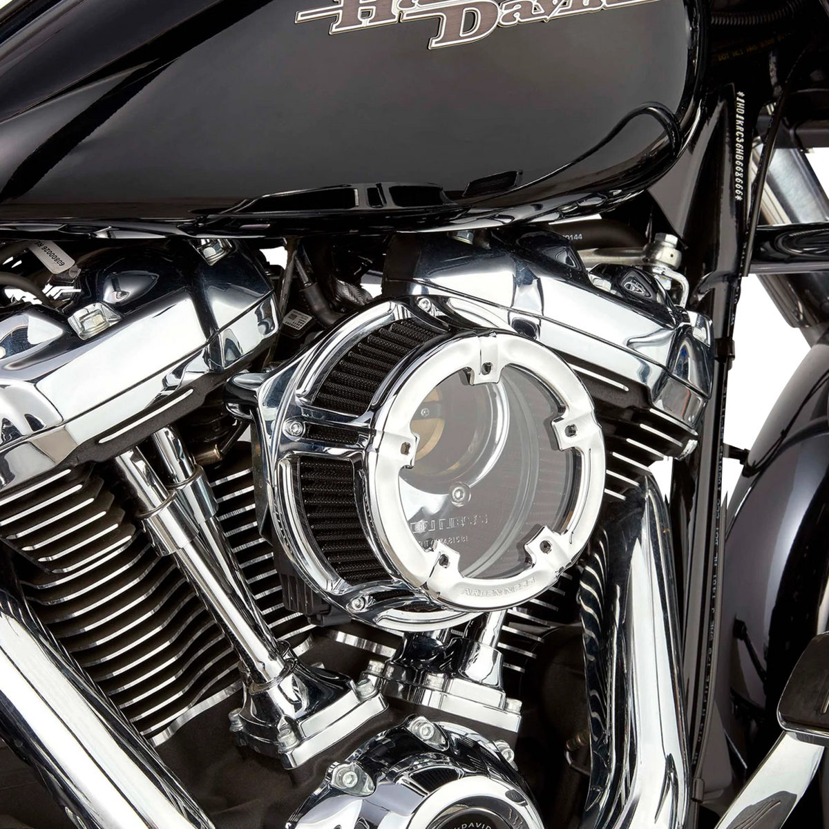 Arlen NESS Method™ Clear Series Air Cleaner - Chrome