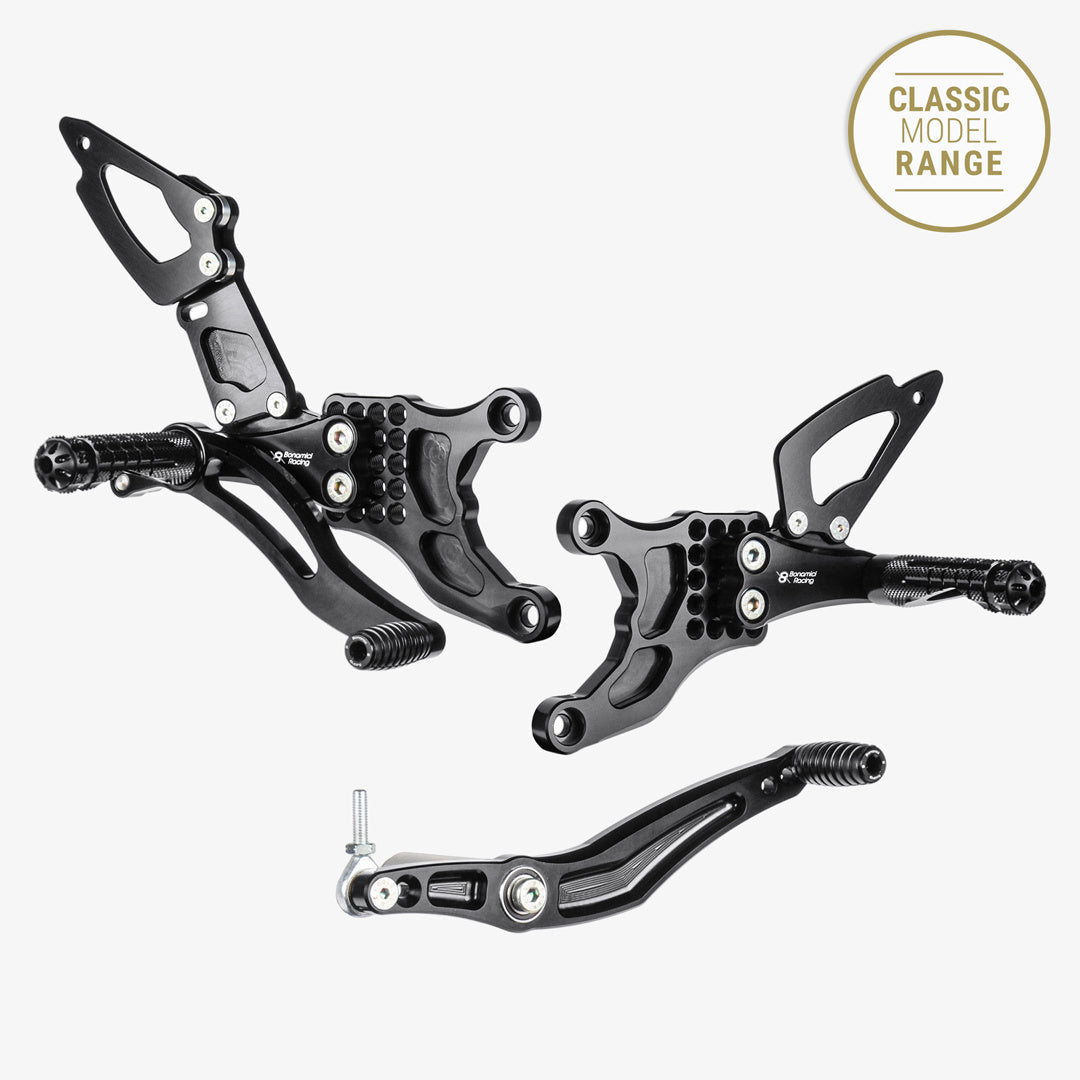 Bonamici Racing Adjustable Rearsets - Yamaha YZF R1