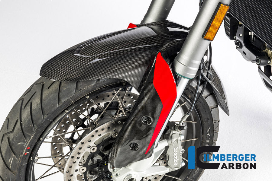 Ilmberger Carbon Front Fender Ducati MTS 1200 2016 Enduro - Gloss