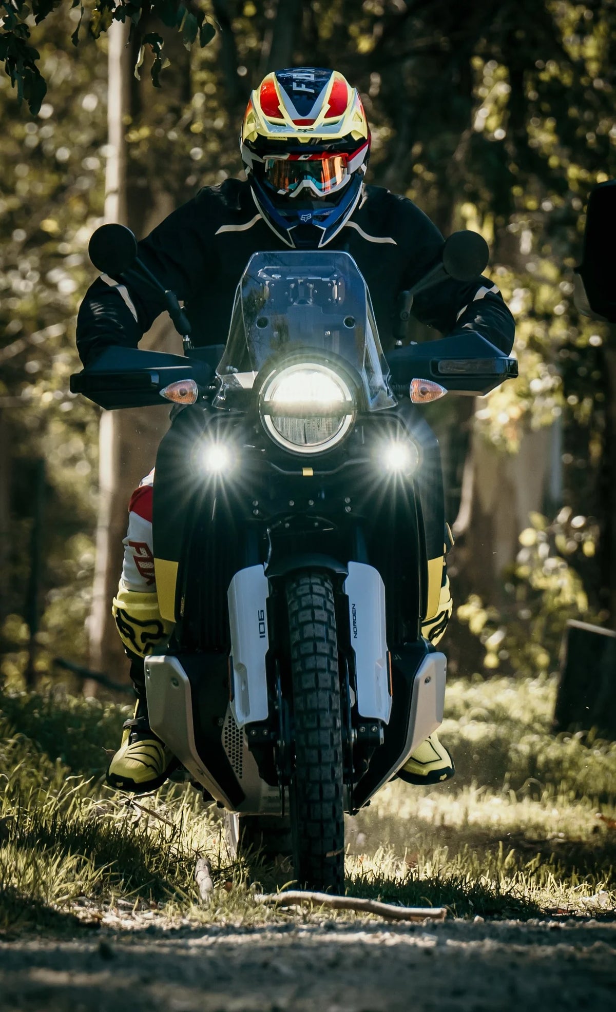 Yoshimura 790/890 Adventure 19-23 / 22-23 Norden 901 RS-4 Stainless Slip-On Exhaust, W/ Stainless Muffler