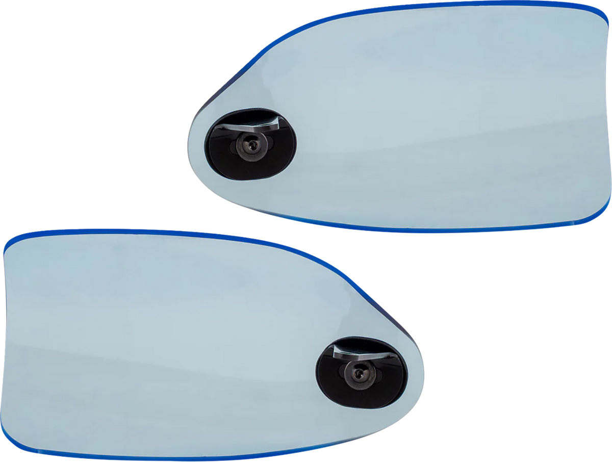 Klock Werks Flare® Handguards - Harley-Davidson Cable Clutch - Blue Ice