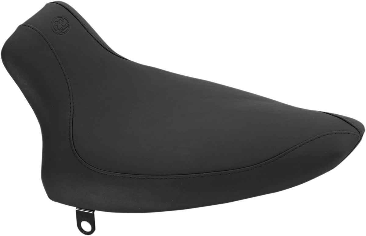 Mustang Runaround Solo Seat - Black - FXST/FLST '00-'06