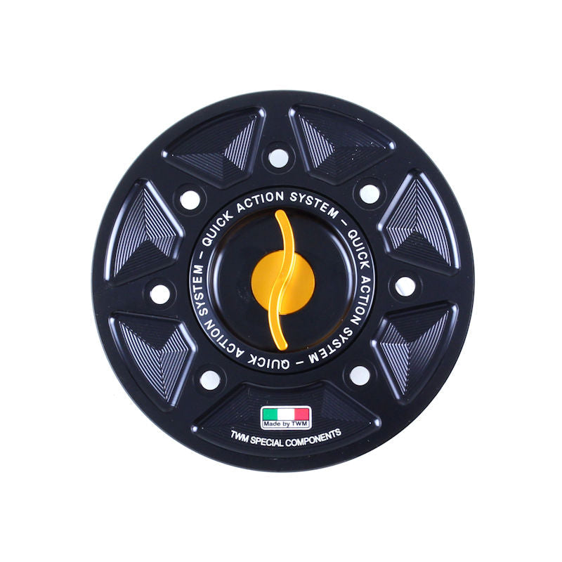 TWM Quick Action CNC Aluminum Gas Cap for Kawasaki - TKPR.04