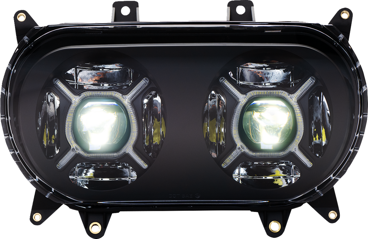 Custom Dynamics Double-X LED Headlight