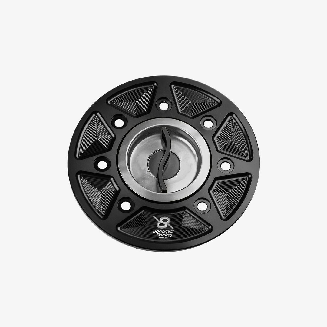 Bonamici Racing Tank Cap - Kawasaki Ninja 400 - ZX-4R-RR - ZX-6R - ZX-10R - Z650 - Z900 - Silver