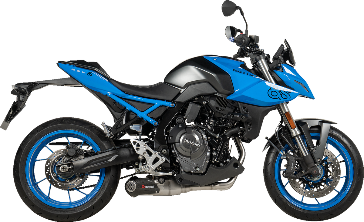 Akrapovic Racing Line Exhaust System - Stainless Steel - Suzuki GSX-8S & GSX-8R