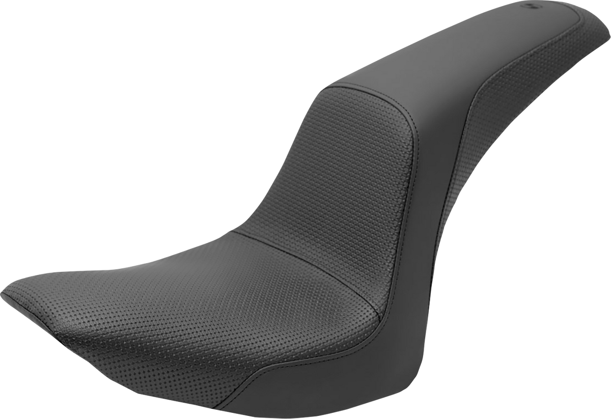 Saddlemen Profiler™ Basketweave Seat - Black - Softail '06-'17