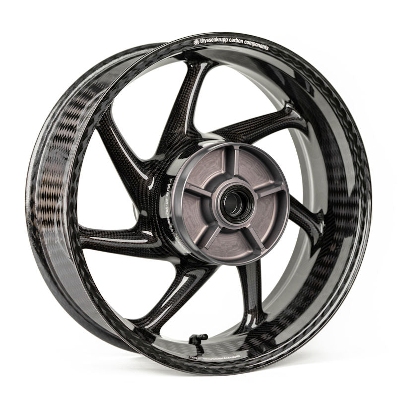 Thyssenkrupp Braided Carbon Fiber Wheel Set for Yamaha R1 R1M R1S