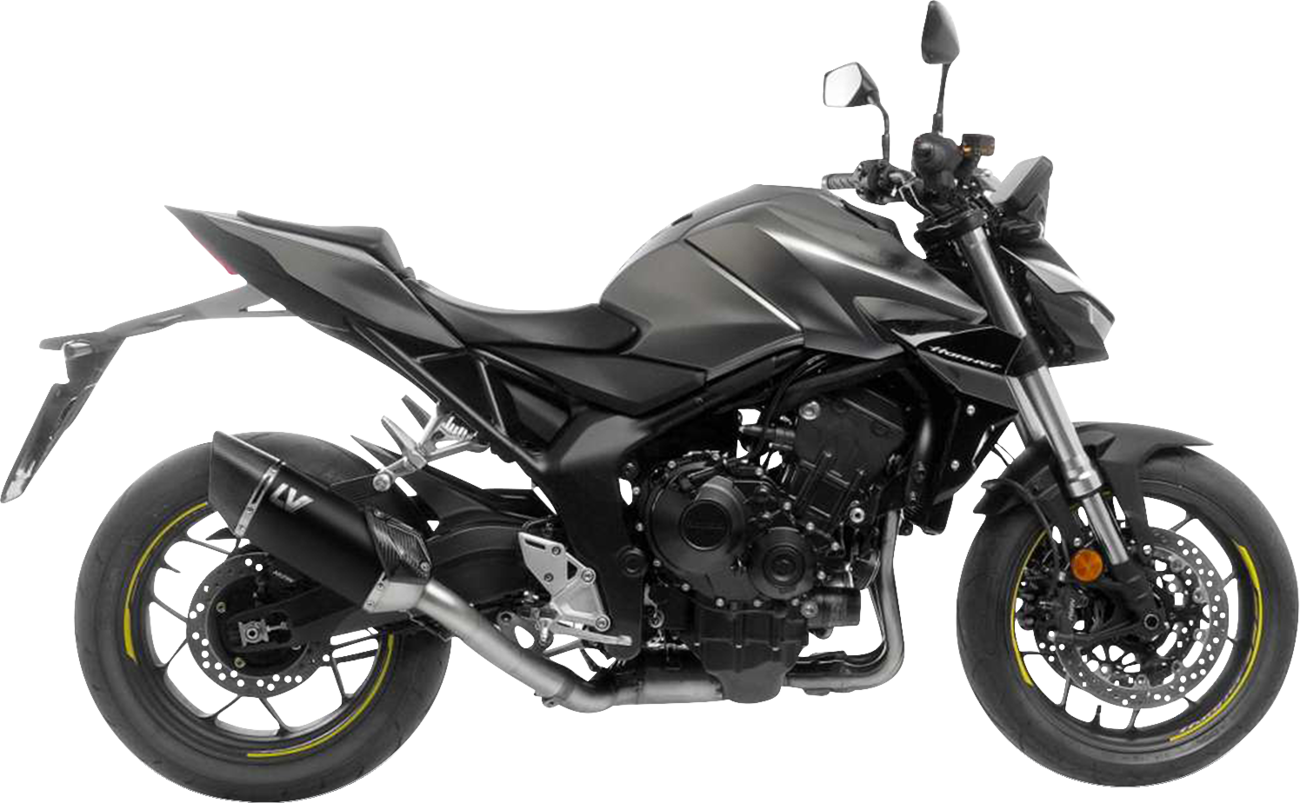 LeoVince LV-14 R Black Edition Slip-On Muffler - Honda CB 1000 Hornet