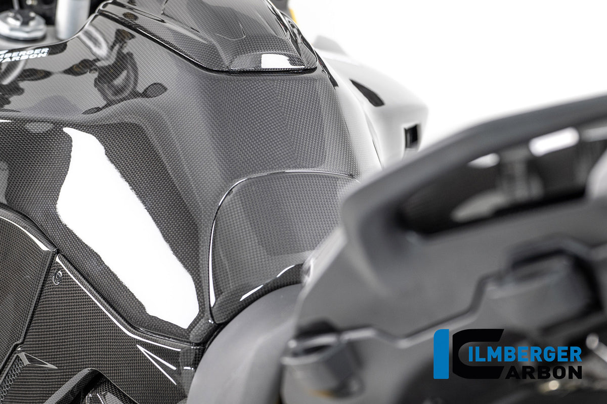 Ilmberger Carbon Tank Pad Ducati Multistrada V4 2025 - Gloss / Plain